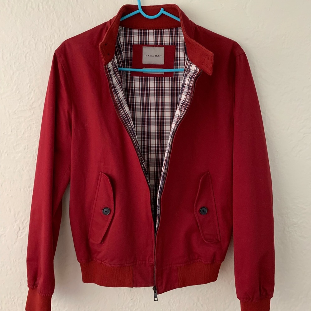 Zara Man Harrington Jacket size S